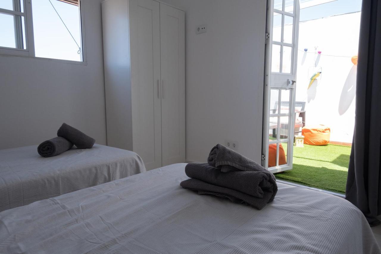 Penthouse City Center Private Terrace Wifi Малага Экстерьер фото